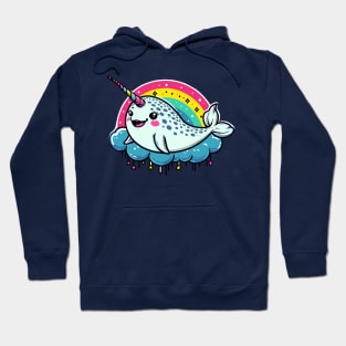 Charming Sea Unicorn Hoodie